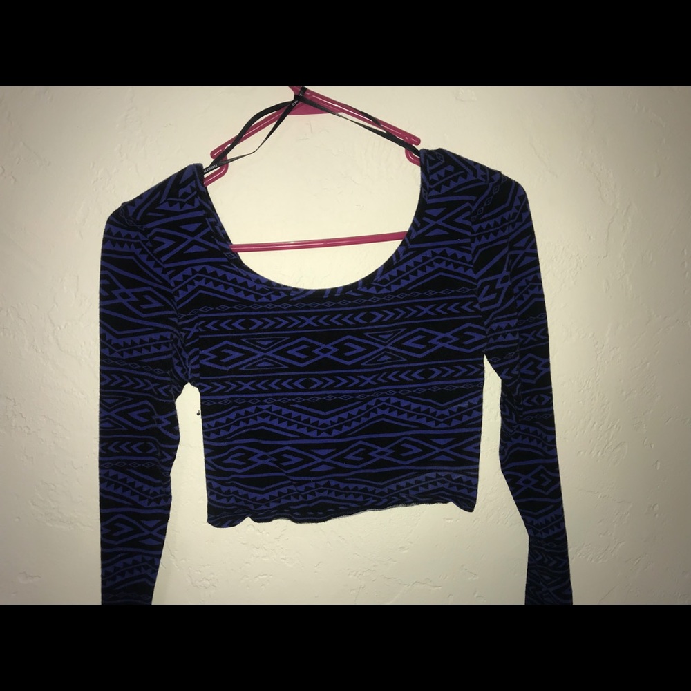 Long Sleeve Crop Top